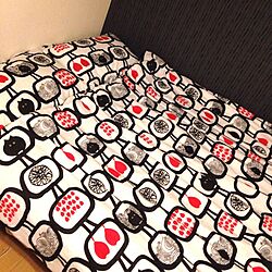 ベッド周り/カバーリング/IKEAのインテリア実例 - 2013-11-28 19:21:16