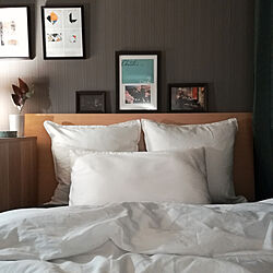 ベッド周り/IKEA/無印良品のインテリア実例 - 2021-01-24 22:50:33