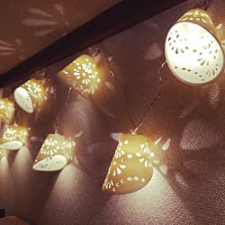 ベッド周り/ロフトベッド/IKEA 照明/ライト/ライトの光と影がイイ感じのインテリア実例 - 2017-04-13 11:09:37