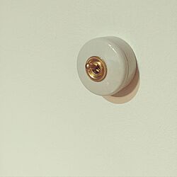 壁/天井/真鍮/スイッチプレート真鍮/スイッチプレート/DIY塗装...などのインテリア実例 - 2017-02-03 23:46:47