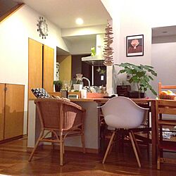 キッチン/IKEA/吹き抜け/シンプル/無垢の床...などのインテリア実例 - 2016-11-05 18:05:53