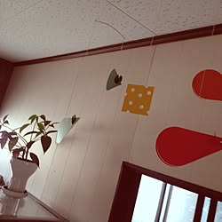 壁/天井/モビール/植物のインテリア実例 - 2012-07-01 14:12:50