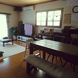 部屋全体/こどもと暮らす。/ウンベラータ/DIY/窓枠DIY...などのインテリア実例 - 2017-05-29 17:16:29