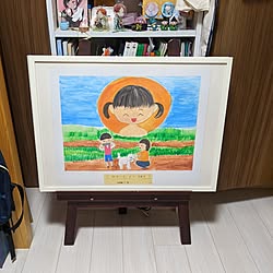 アートのある暮らし/こどもの作品/小学校作品/図工の作品/作品展...などのインテリア実例 - 2023-10-09 19:20:03