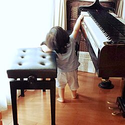 リビング/思い出の写真/ピアノ/どうしても弾きたい/楽器の日...などのインテリア実例 - 2017-06-06 23:00:33