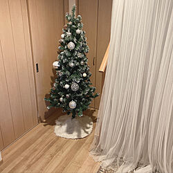 こどものいる暮らし/いぬのいる暮らし/部屋全体/クリスマス/クリスマスツリー180cmのインテリア実例 - 2022-12-11 16:05:25