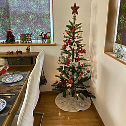 クリスマスツリー/ニトリ/クリスマス/ありがとうございます/クリスマスディスプレイ...などのインテリア実例 - 2022-12-27 18:44:53