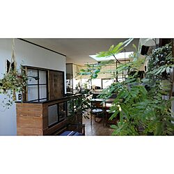 部屋全体/ペイント/足場板/机DIY/NO GREEN NO LIFE...などのインテリア実例 - 2017-02-22 21:27:19