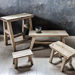 棚/足場板/Rustic/DIY家具/スツール...などのインテリア実例 - 2016-09-08 20:32:33