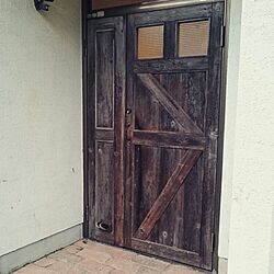 玄関/入り口/ヴィンテージ/ドアのインテリア実例 - 2015-02-05 09:00:16