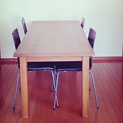 机/IKEAのイス/アクタスのテーブル/シンプル/ダイニングテーブルのインテリア実例 - 2013-11-28 14:47:36