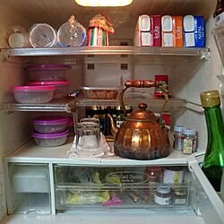 キッチン/冷蔵庫/冷蔵庫の中/冷蔵庫収納のインテリア実例 - 2017-06-05 03:54:05