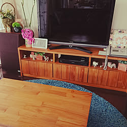 リビング/無垢の家具/unico TVボードのインテリア実例 - 2020-06-12 22:04:46