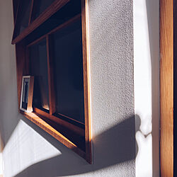 壁紙/クロス/エッグウォール/室内窓/造作窓...などのインテリア実例 - 2020-04-04 19:47:11