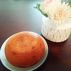 ブランチ/部屋じゃなくてゴメンなさい/ホットケーキ/ホットケーキミックス/炊飯器ケーキ♡...などのインテリア実例 - 2016-02-09 11:40:50