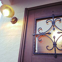 玄関/入り口/玄関ドア/ライト/玄関照明のインテリア実例 - 2014-05-10 18:54:17