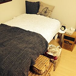 ベッド周り/IKEA/一人暮らし/ニトリ/無印良品...などのインテリア実例 - 2014-10-13 21:54:37