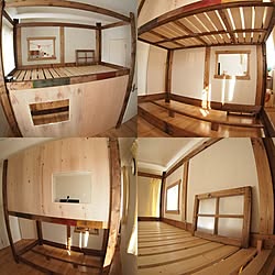 ベッド周り/インスタ→atelier_nin/ハンドメイド/DIY/手作り...などのインテリア実例 - 2015-10-25 16:12:59