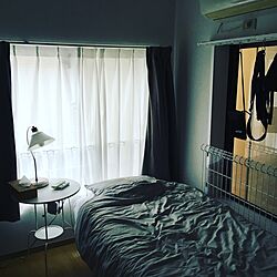 ベッド周り/一人暮らし/無印良品/IKEA/6畳のインテリア実例 - 2017-06-18 22:47:23