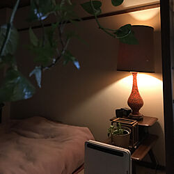 ベッド周り/安眠/お気に入りのランプ/照明/和室にハマるのインテリア実例 - 2018-02-26 22:22:37