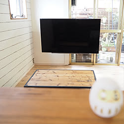 テレビ壁掛けDIY/テレビ/古い家/中古住宅/ブログも見てね♡...などのインテリア実例 - 2019-06-18 00:17:38