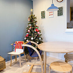 ファルスカスクロールチェア/IKEA/あかちゃんのいる部屋/クリスマスツリー180cm/クリスマス...などのインテリア実例 - 2021-11-12 19:38:20