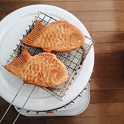 キッチン/金網つじの焼き網がほしい/焼き網/おやつの時間/賃貸マンション...などのインテリア実例 - 2016-01-27 20:33:00