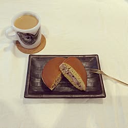 キッチン/あちゃちゅむ/カフェ風/ナチュラル/モノトーン...などのインテリア実例 - 2017-05-09 16:10:53