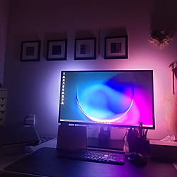 Philips Hue/スマート家電/Philips Hueアンバサダー/ig@quatreportes4/ミシン部屋...などのインテリア実例 - 2022-11-24 22:14:06