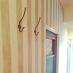 壁/天井/塗装/DIY♡/ストライプ/IKEAのインテリア実例 - 2016-12-13 22:51:20