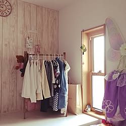 部屋全体/スワロフスキーサンキャッチャー/ドレス/ディズニープリンセス/女の子の部屋...などのインテリア実例 - 2017-02-06 20:49:11