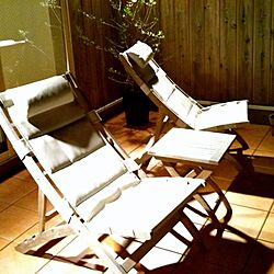 ベランダの椅子のインテリア実例 - 2013-01-30 19:02:48