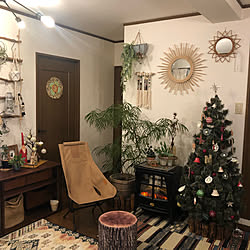 クリスマス/DIY/シンボルツリー/Dimplex/観葉植物...などのインテリア実例 - 2022-11-18 21:07:05
