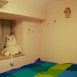 ベッド周り/unico/こどもと暮らす。/IKEA/mimi'lou...などのインテリア実例 - 2016-06-08 21:02:09