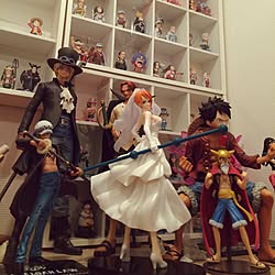 バス/トイレ/2015.8.31 (mon)/トイレは異空間✨/ONE PIECE/フィギュア収納...などのインテリア実例 - 2015-08-31 07:10:05