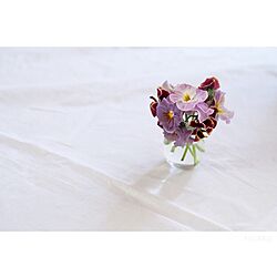 机/インスタ⇨chiiiiiiiiro8/花のある暮らし/花を摘んで小さな花瓶に挿すのインテリア実例 - 2017-03-15 20:01:25
