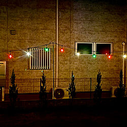カラーセロハンでガーデンライトリメイク/ガーデンライト/クリスマスのインテリア実例 - 2023-12-18 18:28:19