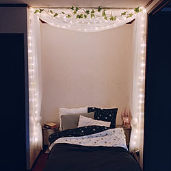 fairy lights/H&M HOME/フェイクグリーン/100均/DIY...などのインテリア実例 - 2019-05-03 19:05:58