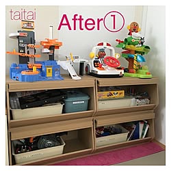 棚/After①/トミカ工場/キッズスペース(和室)/和紙畳...などのインテリア実例 - 2016-09-02 09:14:29