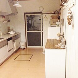 キッチン/DIY/板壁/リメイク/手作り棚のインテリア実例 - 2013-12-11 01:53:43