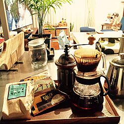 キッチン/Takahiro ドリップポット/挽き豆/ブレンドコーヒー/コーヒーミル...などのインテリア実例 - 2017-07-19 08:44:17