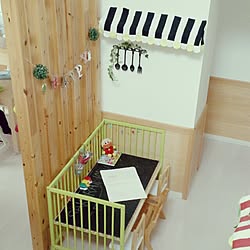 部屋全体/いつもいいねやコメントありがとう♡/こどもと暮らす。/IKEA/ベビーベッド リメイク...などのインテリア実例 - 2015-03-16 17:28:24