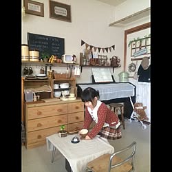 部屋全体/ままごとキッチン/木箱/セリア/子供部屋のインテリア実例 - 2015-01-08 10:58:39