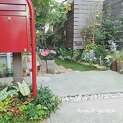 ポスト/BOBI/garden/ガーデン雑貨/エクステリア...などのインテリア実例 - 2016-08-28 19:48:35