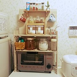 キッチン/DIY/salut!/１００均雑貨のインテリア実例 - 2016-02-16 16:48:17