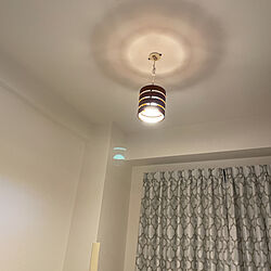寝室照明/ケユカのカーテン/壁/天井のインテリア実例 - 2021-12-04 19:21:46