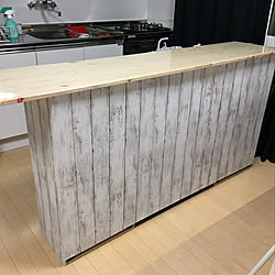 カラーボックス/100均/DIY/築48年 中古マンション/キッチンのインテリア実例 - 2019-08-14 22:18:07