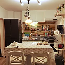 キッチン/DIY/ダイソー/100均/カフェ風...などのインテリア実例 - 2017-06-18 22:33:37