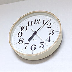 RIKI Clock/掛け時計/壁/天井のインテリア実例 - 2019-04-19 22:38:03