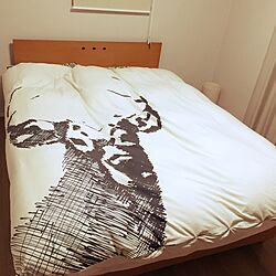 ベッド周り/ベッドカバー/マイホーム/IKEAのインテリア実例 - 2016-01-18 00:02:06